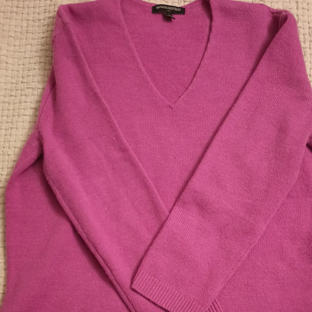 Hot pink sweater